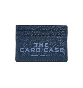 Marc Jacobs The Leather Card Case, Blue Sea