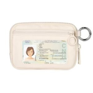 Didida The Iris Wallet Zip Card Case with ID Window Purses for…