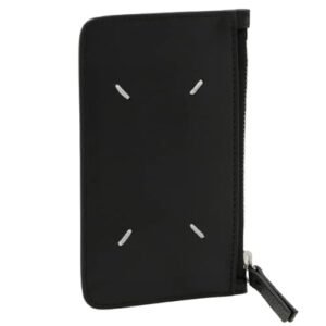 Maison Margiela Men's Zip Card Holder Smart Wallet Black SA1VX0008