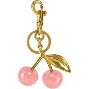 Cherry Keychain Bag Charms Purse, Exquisite, Fashionable, Women Cute Bag Accessories, Car…