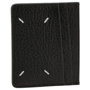 Maison Margiela Men's Business Card Holder, 5 CARD HOLDER Card Case, Black…