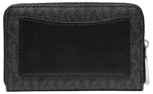 Michael Kors Jet Set Small Zip Around Card Case, Silver - Image 3