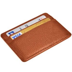 EASTNIGHTS Credit Card Holder Slim Wallet Leather Minimalist Wallet with ID Window…