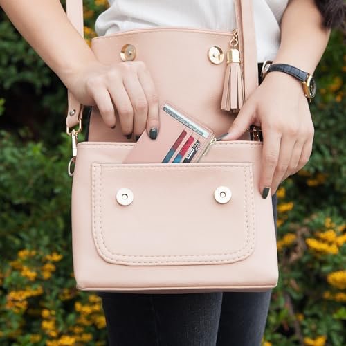 Sodsay Card Case Slim Front Pocket Wallet for Women Credit Card Holder… - Image 9