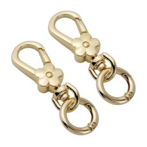TANJUN Key Chain Quick Release Key Ring, Car Keychain Holder Clip with…