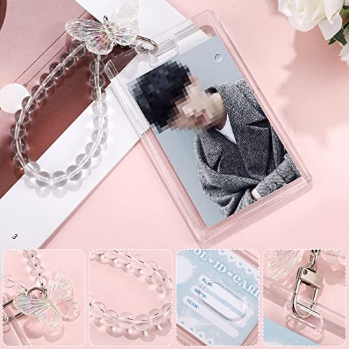 Laumoi 2 Pcs Acrylic Photocard Holder 4.1 x 2.6 In Clear Kpop… - Image 3